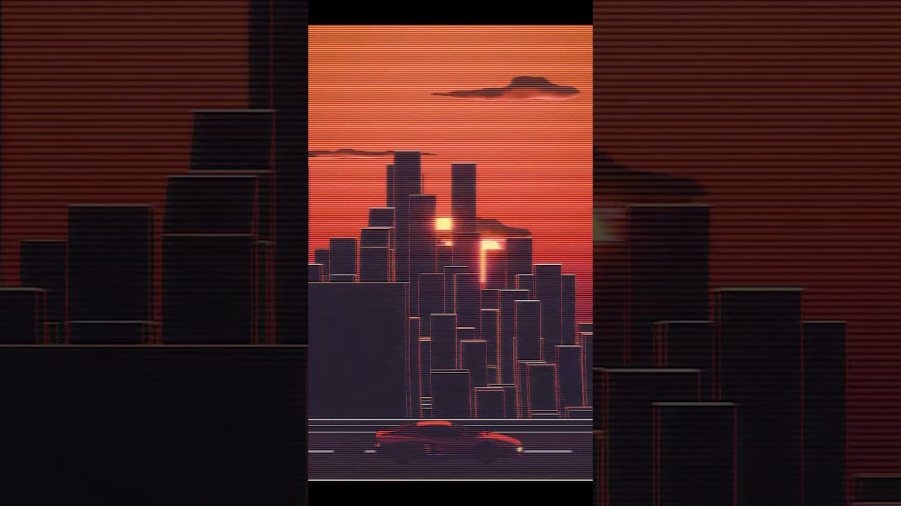 Sunset synthwave (preview) #synthwave #retrowave #shorts