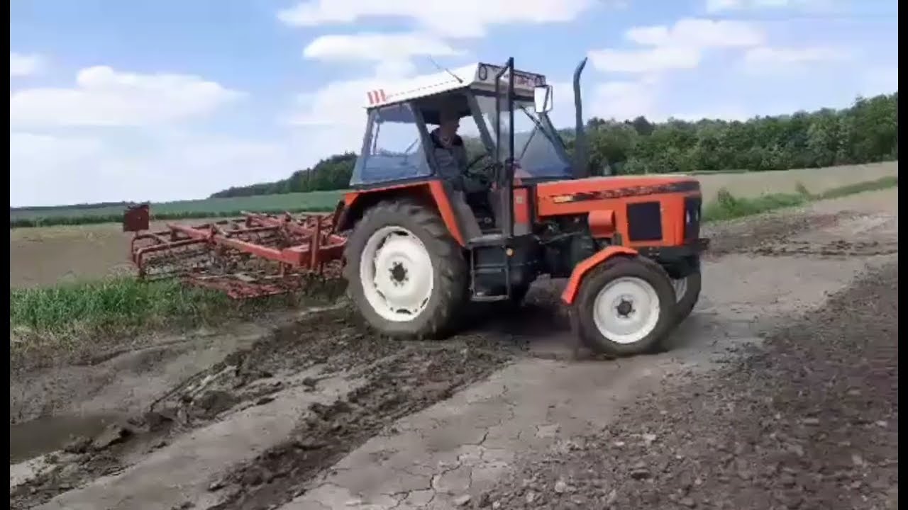 Zetor 6211 + agregat uprawowy Knoche 3,30m