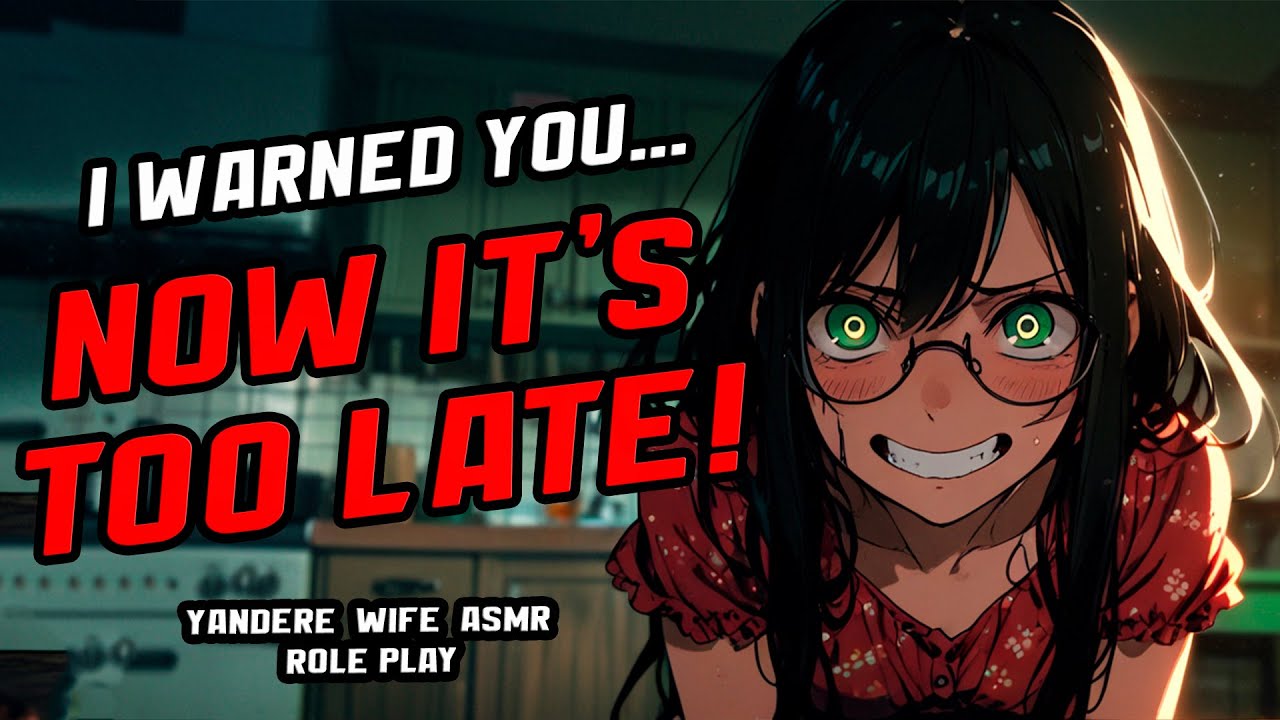 YANDERE WIFE ASMR 😈🔪  | You’ve Made Me Angry... I'll Do ANYTHING to Keep You...💔 [F4M] [Role Play]