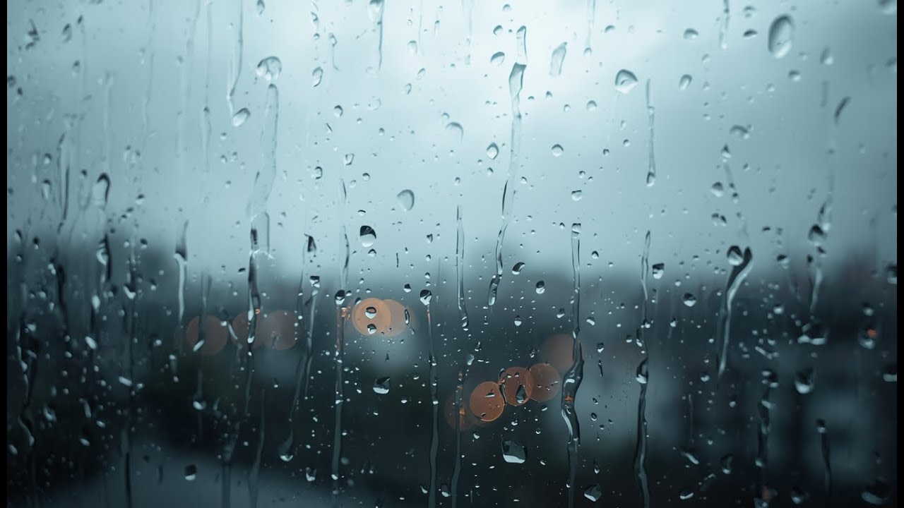 Soft Rain Sounds on Window for Calm Relaxation | 2 Hours | No Talking ASMR