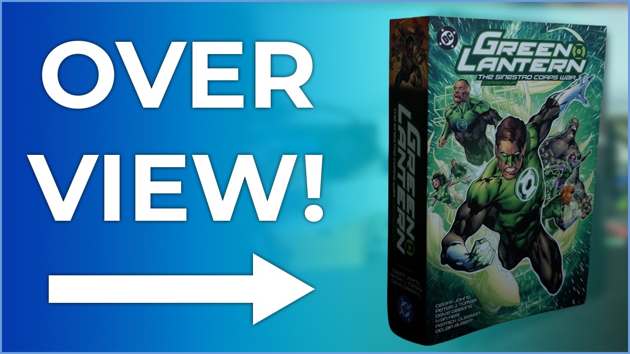 Обзор сборника Green Lantern: Sinestro Corps War Compendium | Сравнение содержимого и содержаний