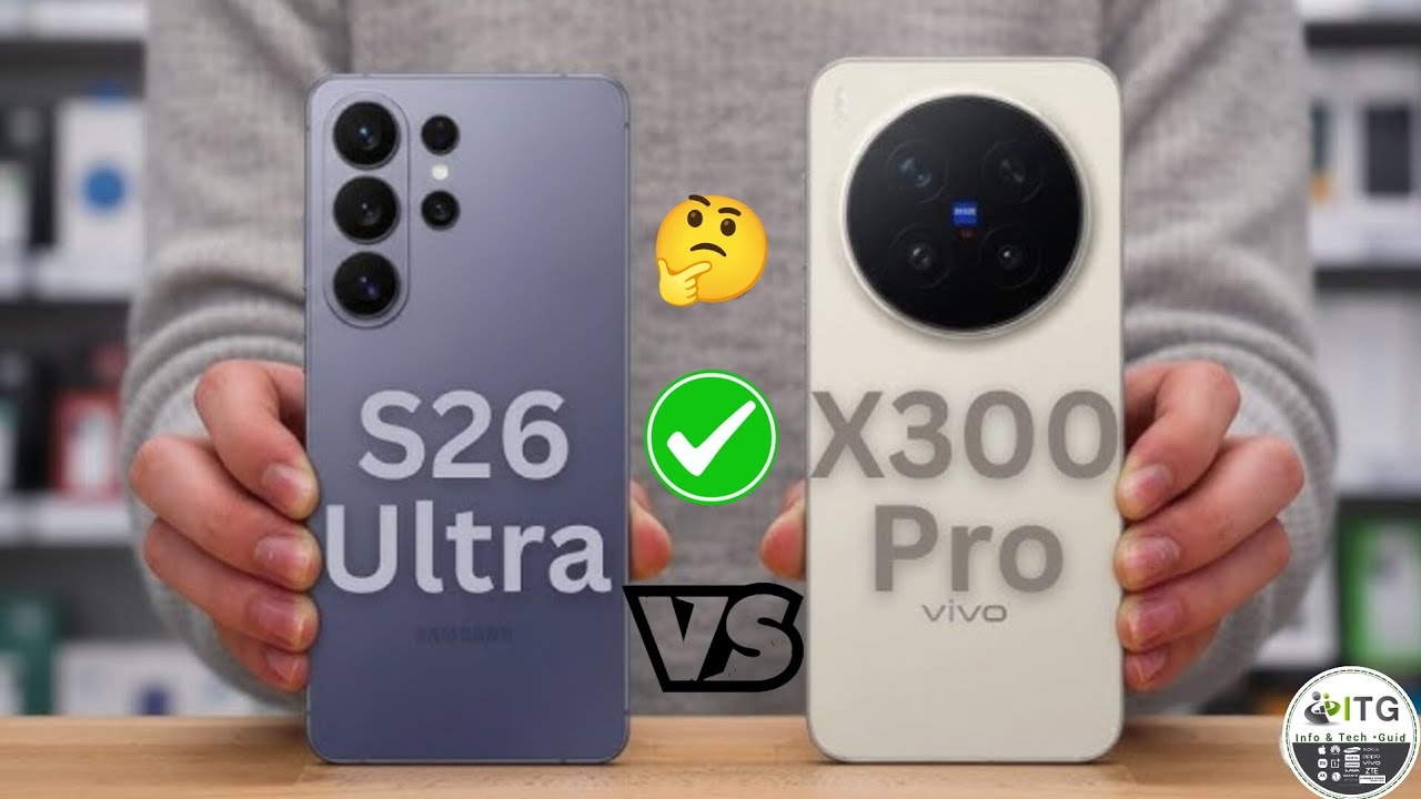  Samsung galaxy S26 Ultra Vs Vivo X300 Pro || Which One is Best ✅ #samsungs26ultra #vivox300pro 