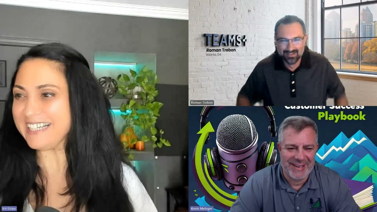 Customer Success Playbook Podcast Season 2 Episode 27 -Irit Eizips - The Customer Method