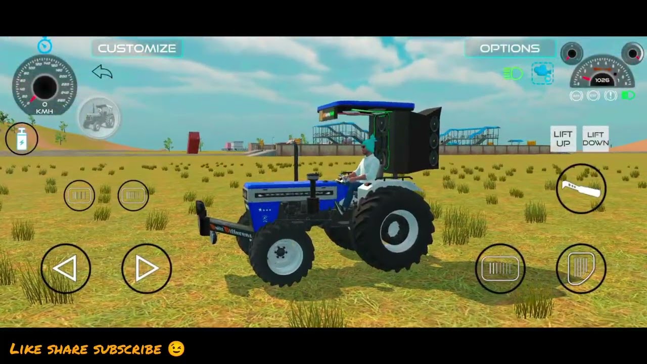 आज पाजी ने ट्रैक्टर को तोड़ डाला 😭 Tractor 🚜 game 2026 #yt #gameplay #farming #tractor #games #new