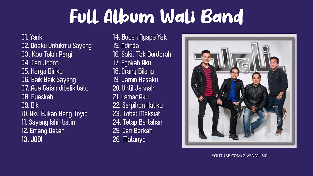 Full Album Wali Band 2025 - Lagu Wali Terpopuler