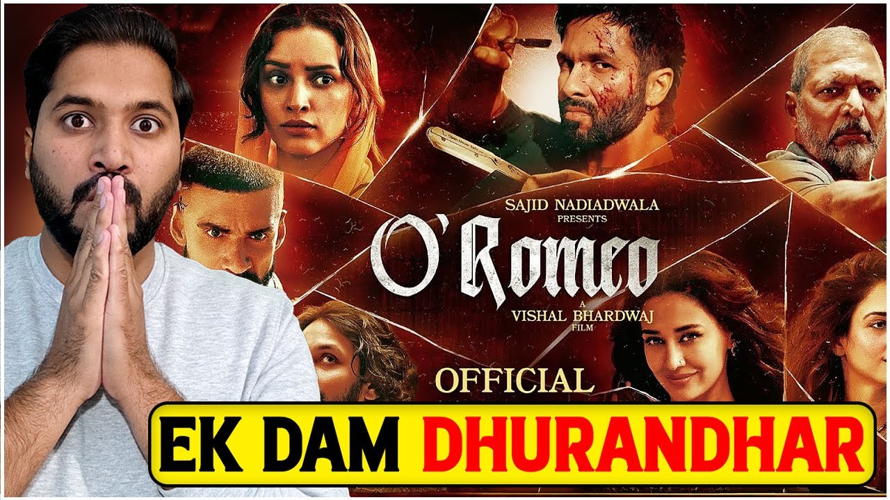 O Romeo Trailer Review Reaction | O'Romeo Official Trailer | Shahid Kapoor | Sajid Nadiadwala Vishal