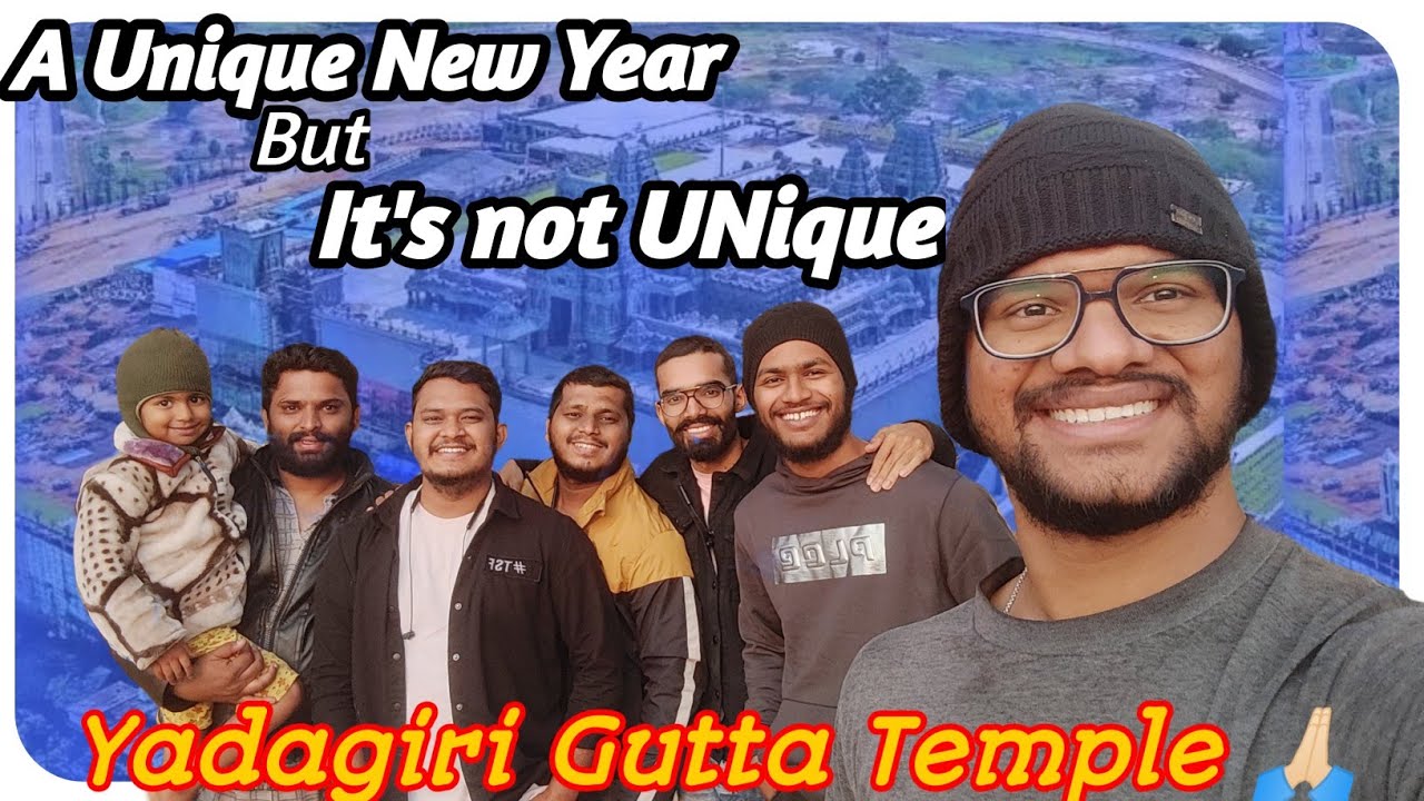 Yadagiri Gutta Temple vlog | New year 2023 | #new #year #2022 #2023 #yadagiriguttatemple