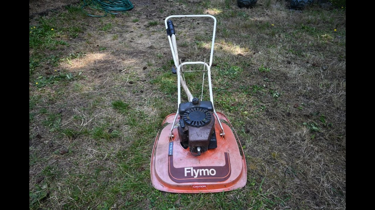 Flymo - The Flying Lawn Mower + Repurposing Junk