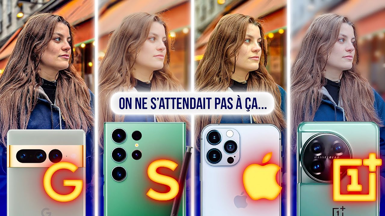 S23 Ultra / iPhone 14 Pro / Pixel 7 Pro / OnePlus 11 - LE MEILLEUR smartphone en PHOTO est...