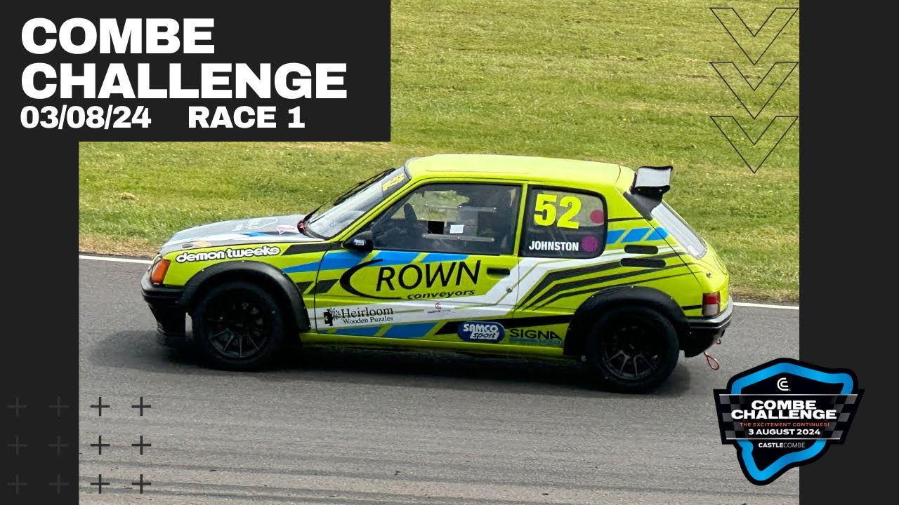 Castle Combe Hot Hatch 2024 - Round 4 Race 1 - 3rd August
