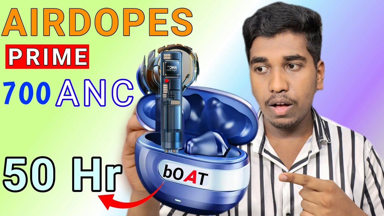 Boat Airdopes Prime 700 ANC⚡️Review | 50 Hr Playtime Boat Airdopes Prime | Boat Airdopes Prime