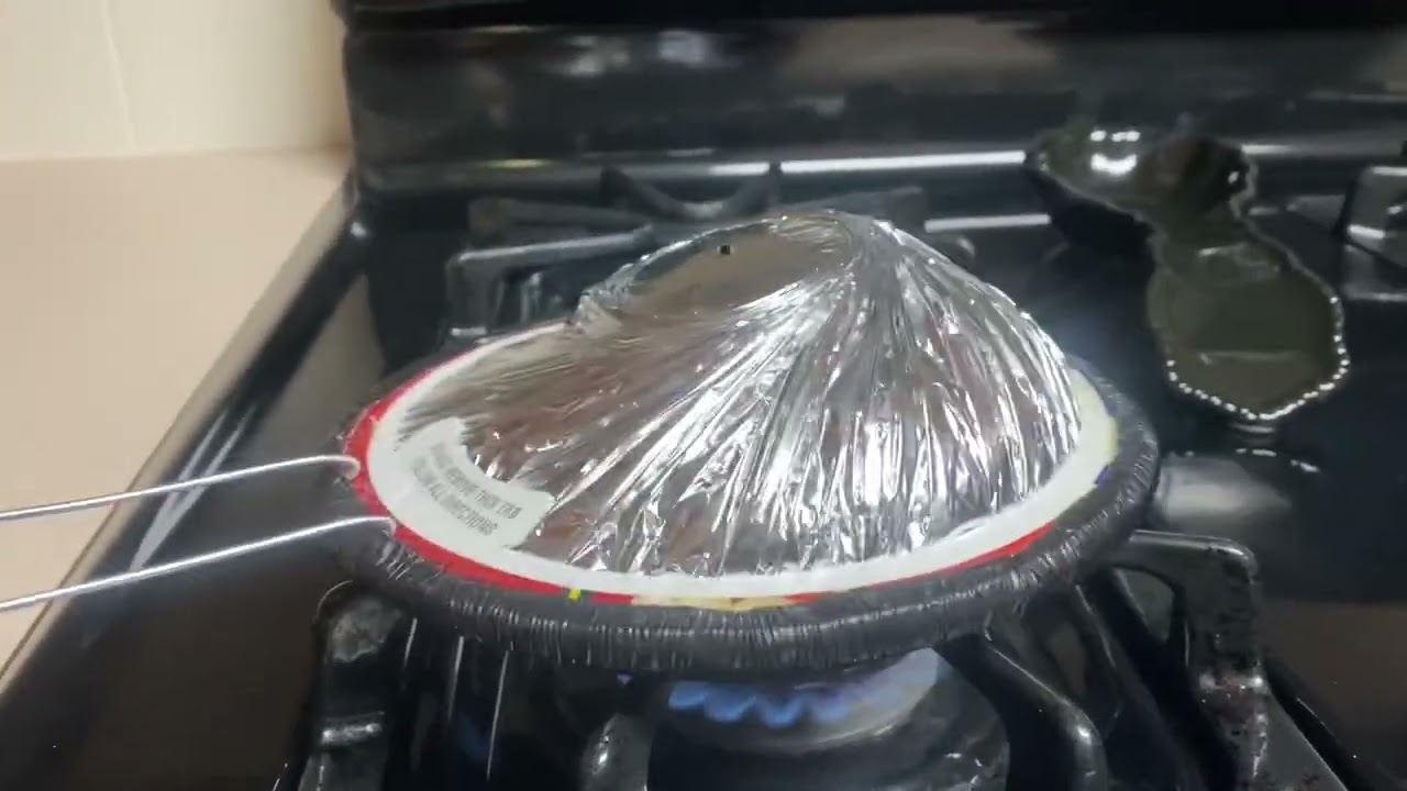 Let’s pop the jiffy pop (popcorn)