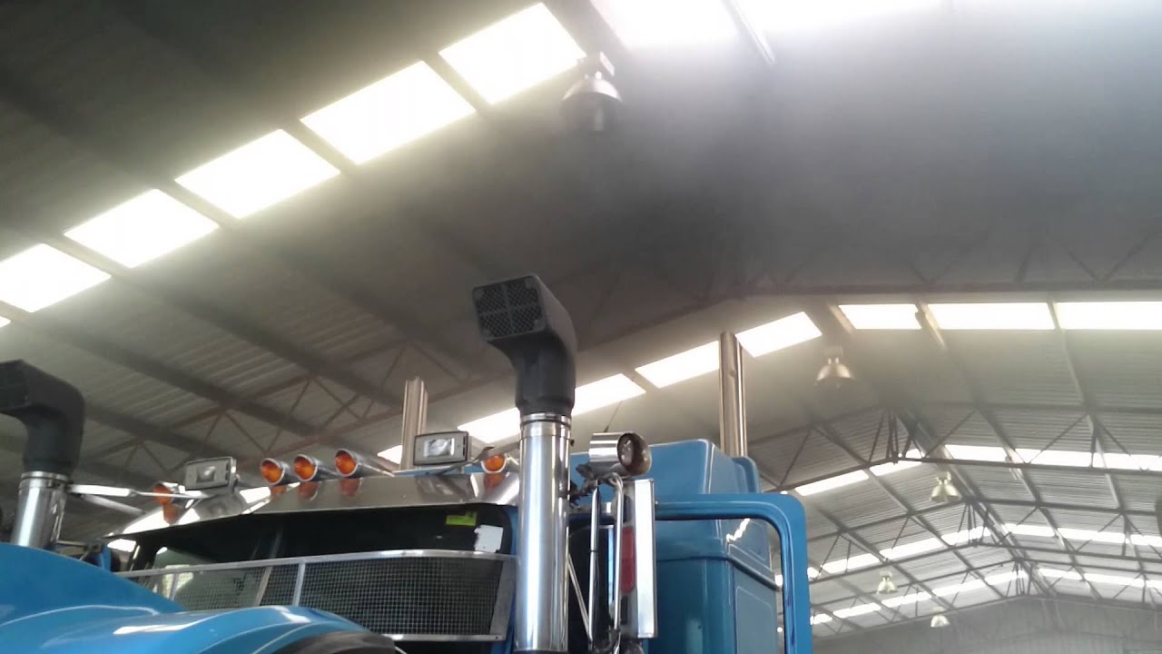 Detroit Diesel 8v92ta silver, testing the jakes