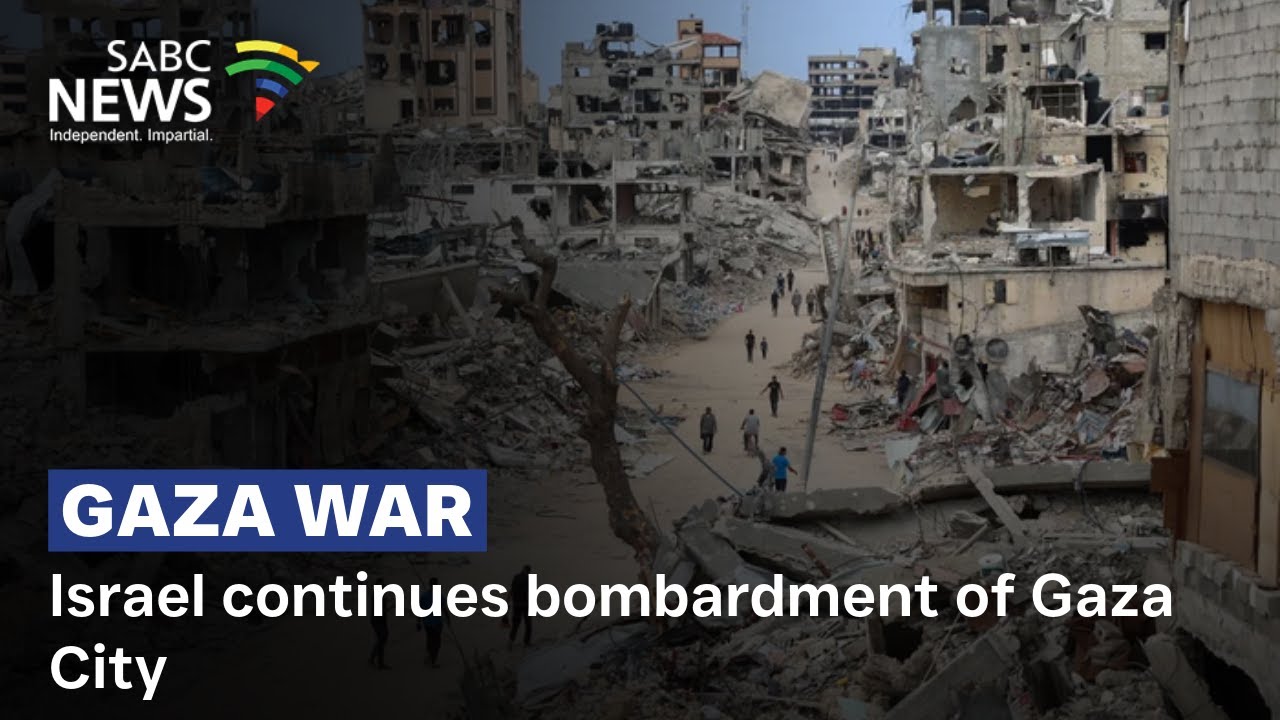 Israel continues bombardment of Gaza City