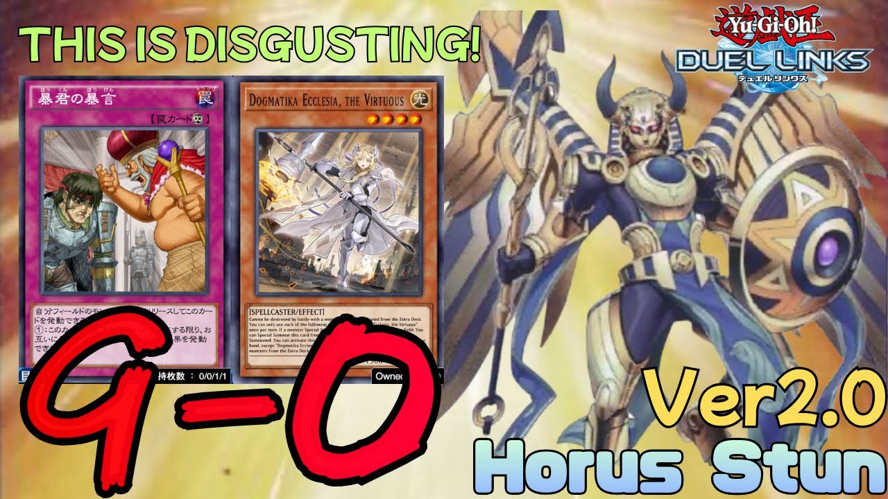Horus Stun Ver2.0 9Win Streak 【Duel Links】