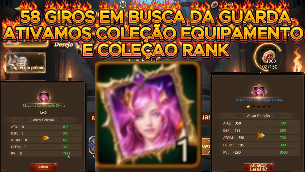 ROLETAMOS ATE PEGAR NOVA GUARDA + ATIVAMOS 2 VEZES A COLEÇÃO