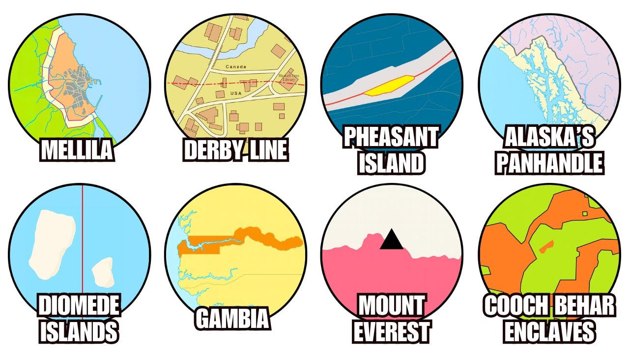The Most Confusing Borders in the World Explained in 10 Minutes