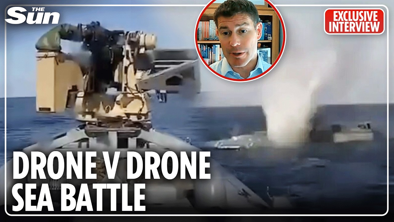 Ukraine's deadly sea drone showdown makes military history