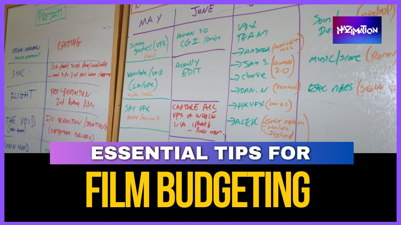 How to Budget & Schedule Your Indie Film (Masterclass)