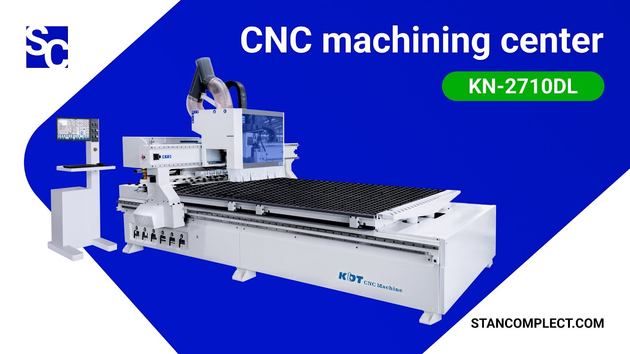 First new model of 2026! The KN-2710DL CNC machining center from KDT