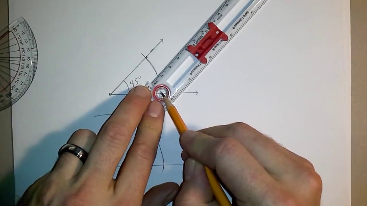 13.1 Constructing an angle twice