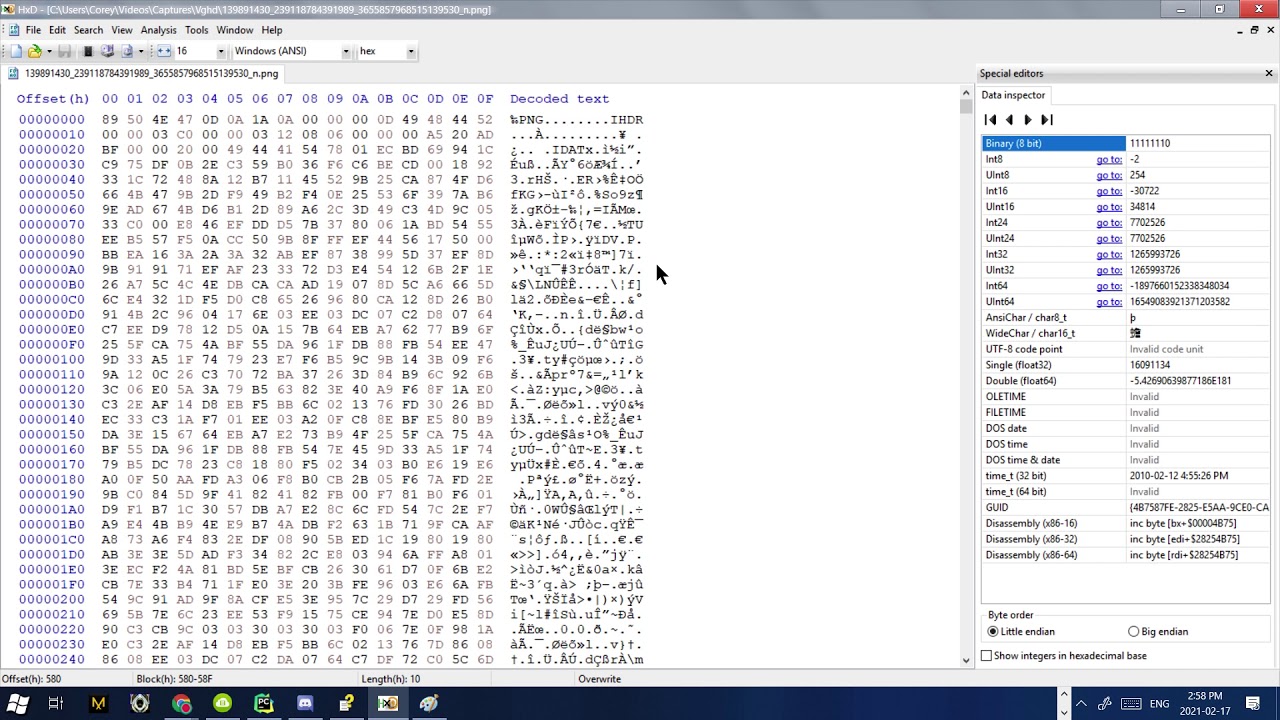 01 Hex Editors