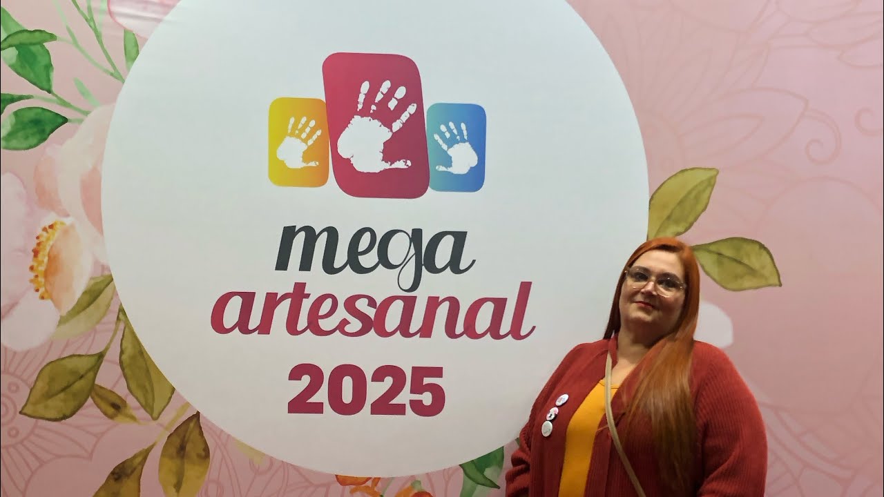 FUI NA MEGA ARTESANAL 2025 MOSTREI TUDO 😃