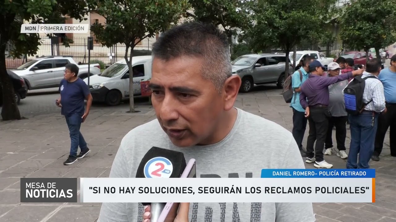 Conflicto con la Policía en Jujuy: 
