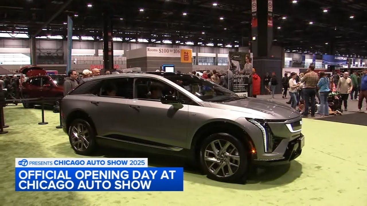Chicago Auto Show 2025: Opening day continues at McCormick Place
