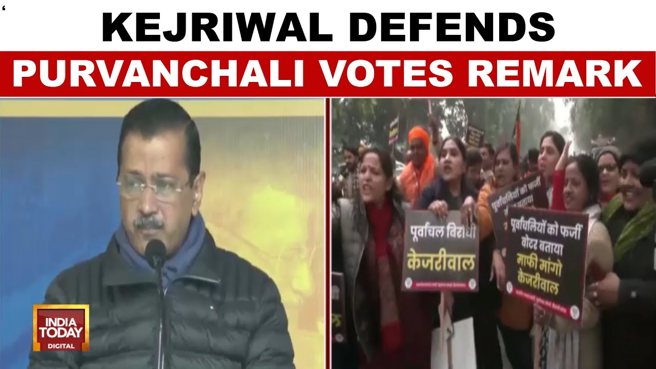 Purvanchal Vote Controversy: BJP And AAP Clash Over 30% Delhi Electorate | India Today