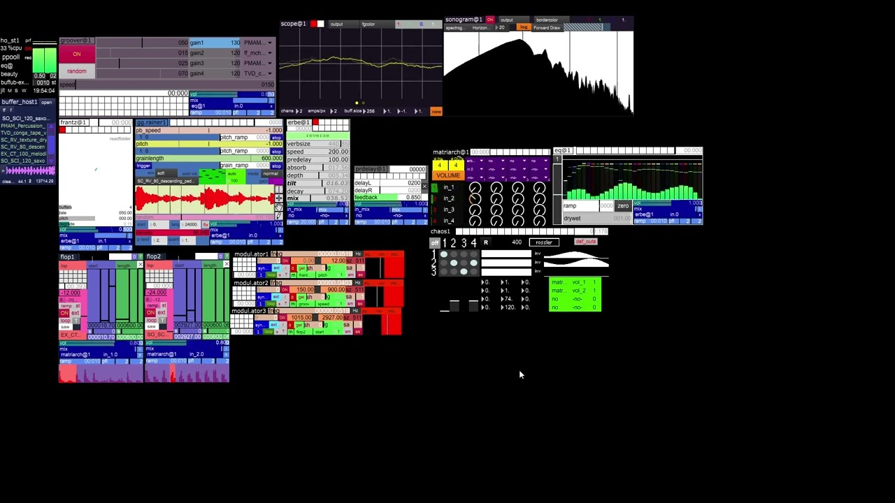 Boustrophedon - Ppooll Experiment #9