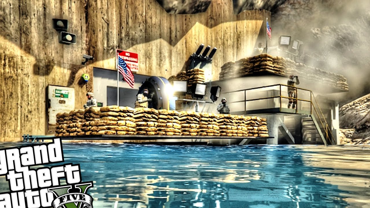 Military Bunker - GTA 5 PC MOD