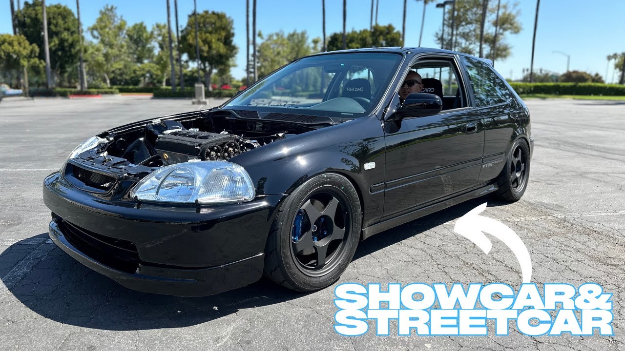 Как построить: выставочный/трамвайный автомобиль Honda Civic EK 1996 года