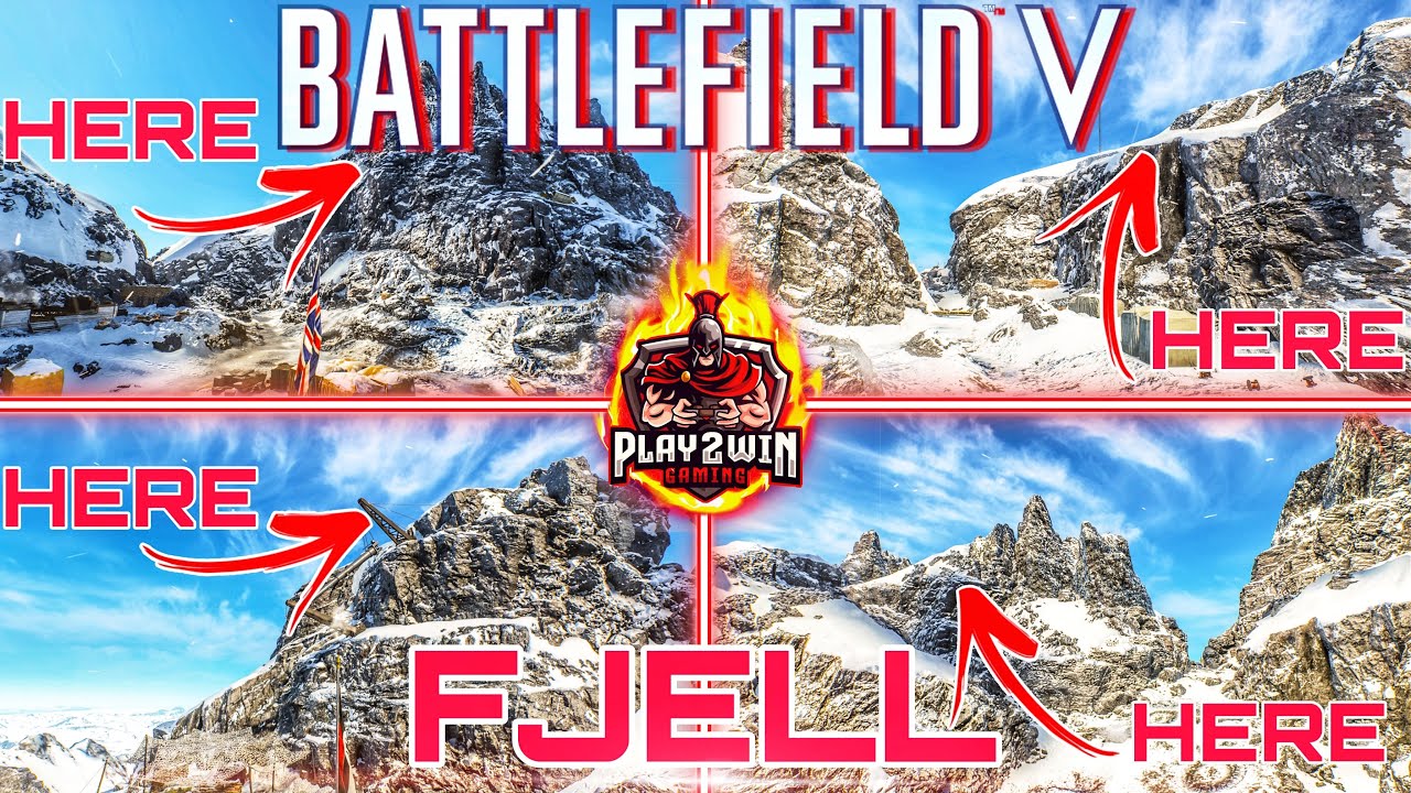 Battlefield 5 Ultimate Guide To All Map Spots & Positions On Fjell 652