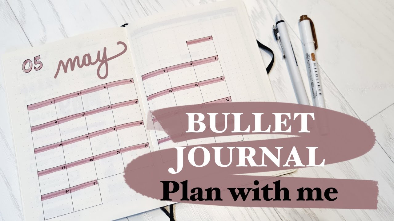 MAY PLAN WITH ME - Bullet journal maggio setup | Creativemme