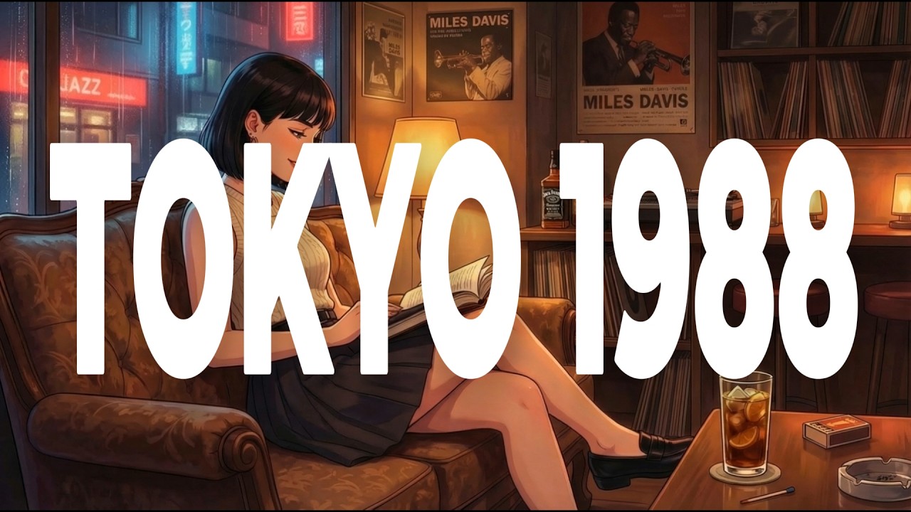 A Rainy Night in a Jazz Bar in Tokyo, 1988 🎵 lofi jazz