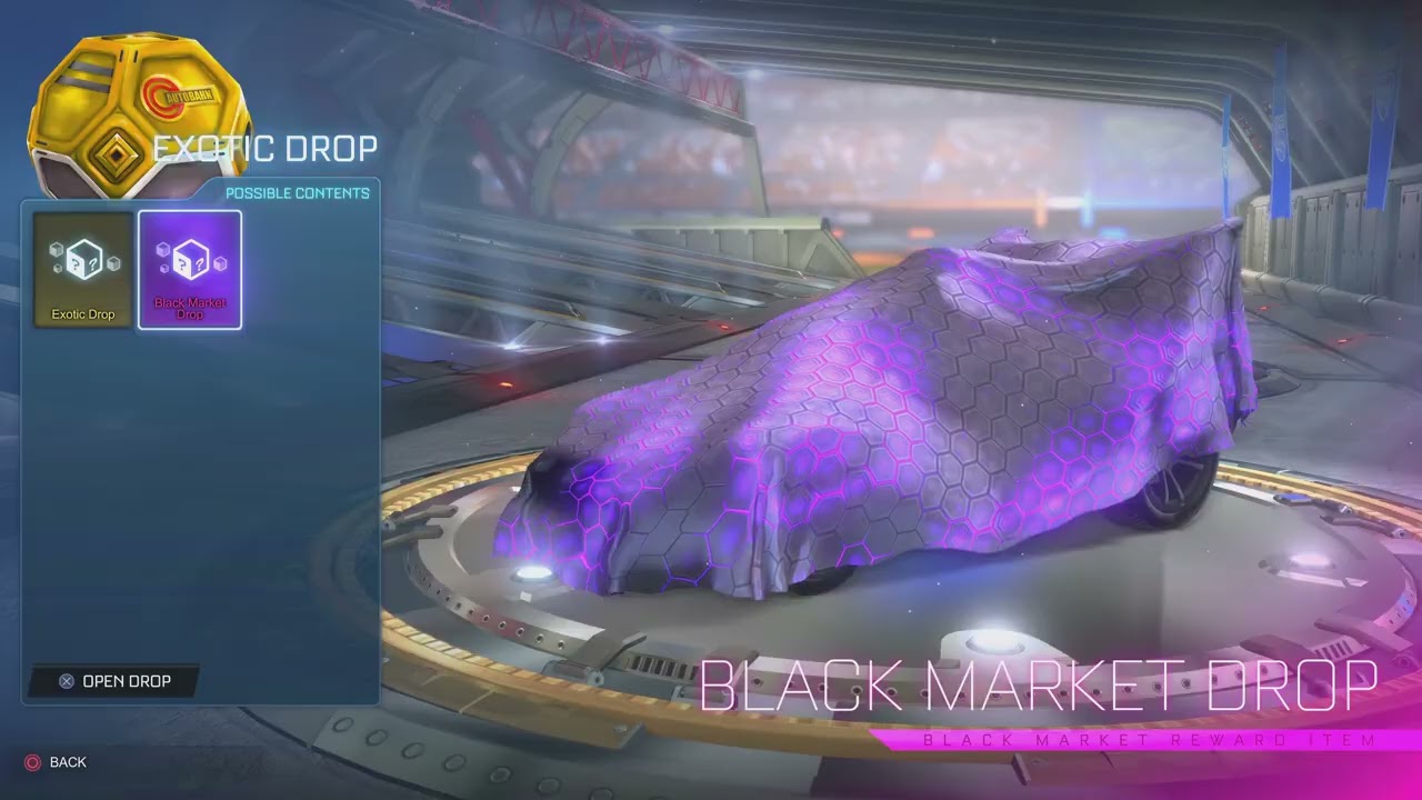 Rocket League Exotic drop