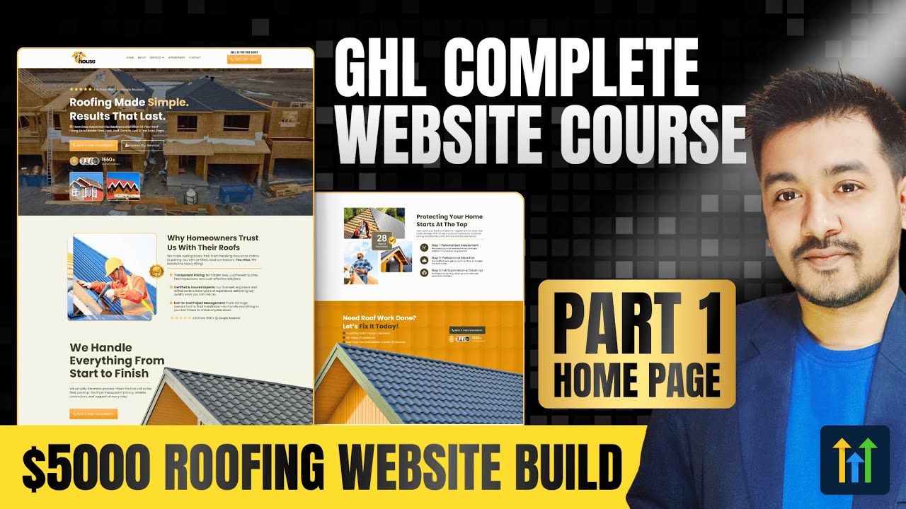 FREE GoHighLevel Website Course (Step-by-Step for Beginners!) PART 1