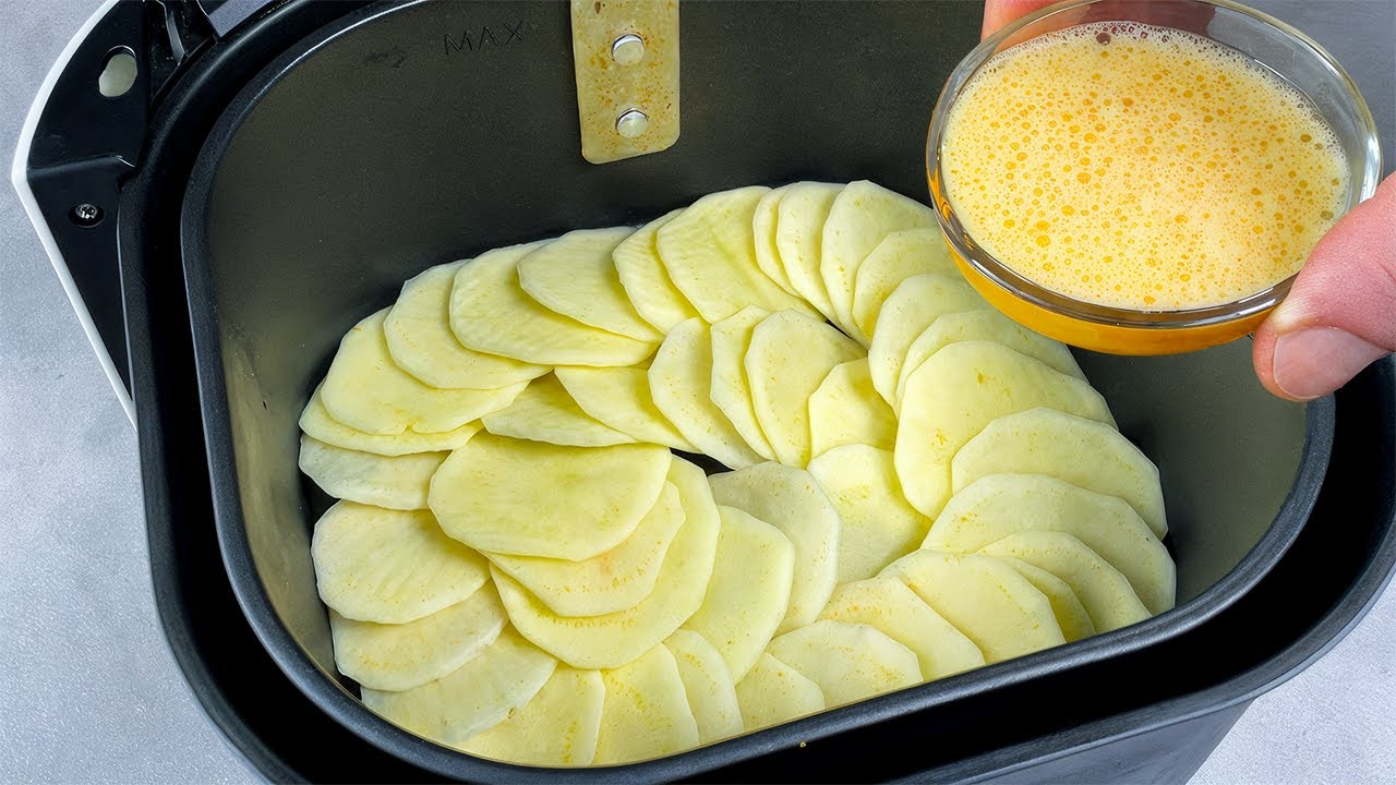 Легкий хрустящий картофель во фритюрнице 🥔 Быстрый рецепт: альтернатива картофелю фри и гратенам!