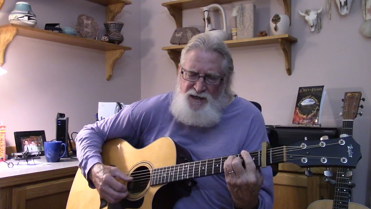 MVI 0592 RIP Kris Kristofferson. Help me Make it Through the Night, covered by Burlington Bill