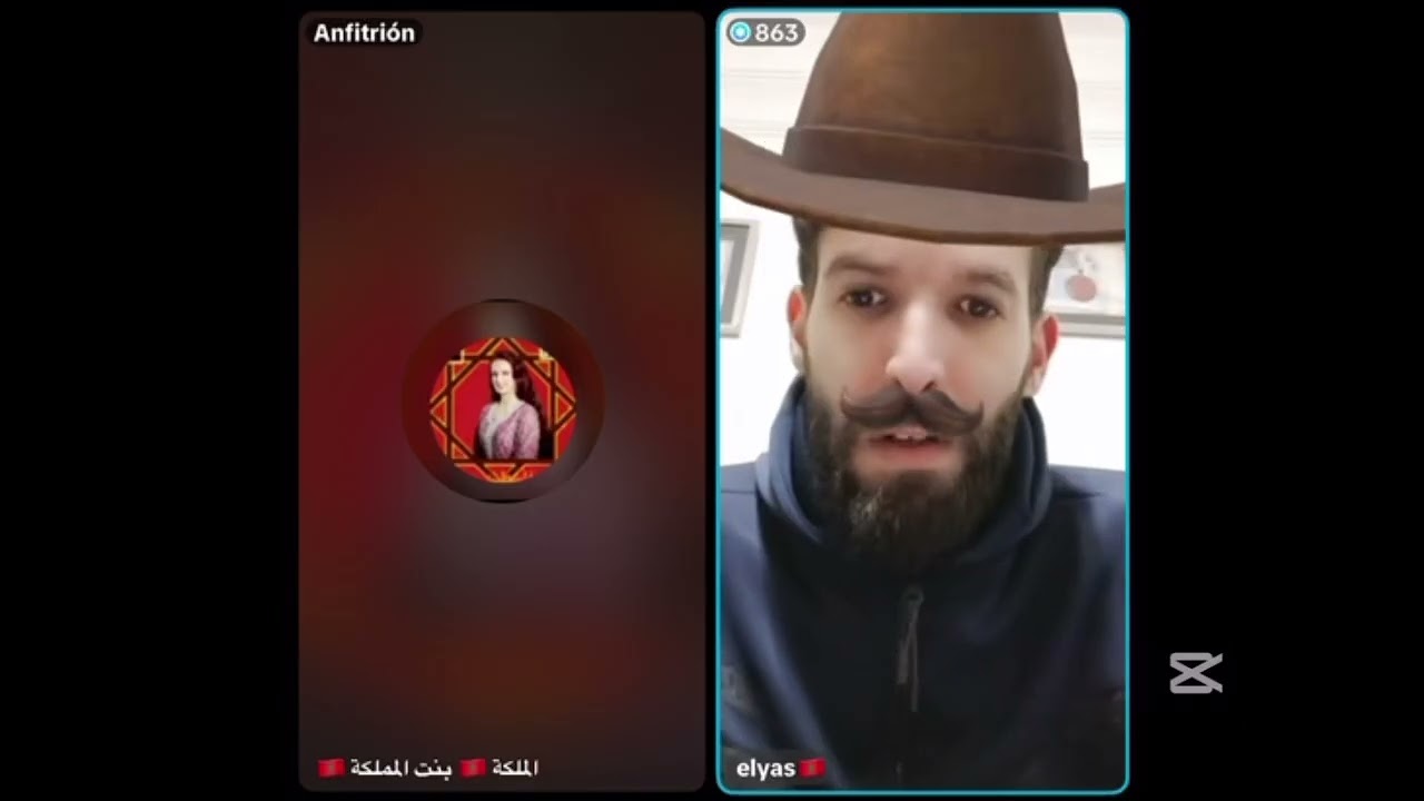 لايف إلياس و الملكة بنت المملكة الجزء الثاني 