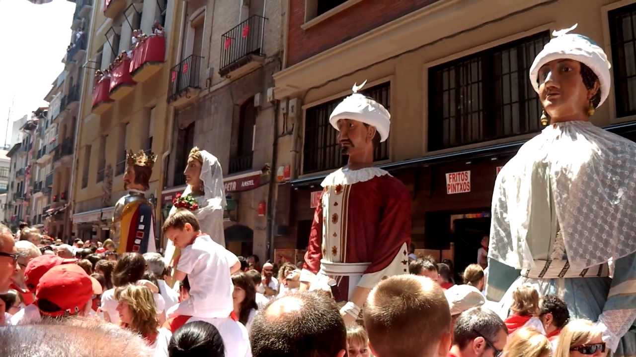 Gigantes de Pamplona (9-7-2012)