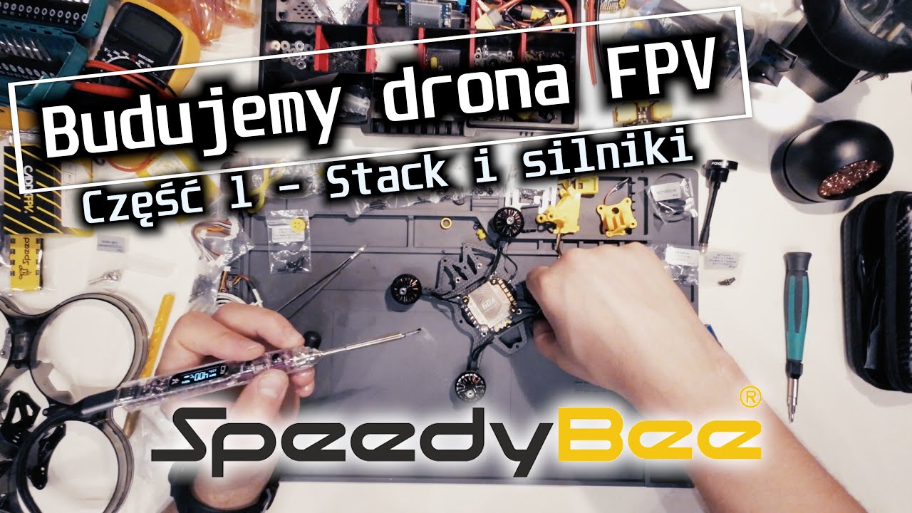 Budujemy drona FPV. Cz 1. Stack i silniki