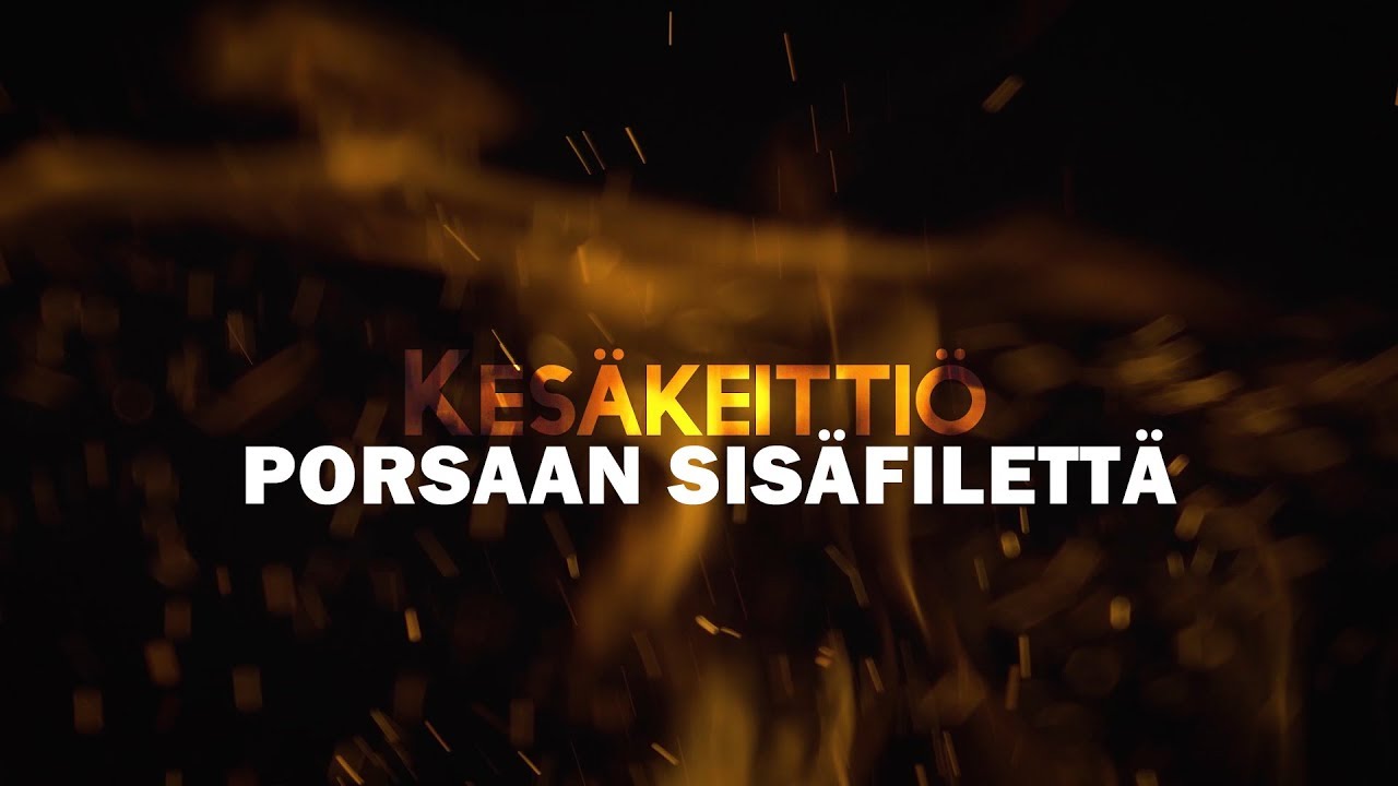 Kes&auml;keitti&ouml; - Porsaan sis&auml;fileest&auml; tortillant&auml;ytett&auml; grilliss&auml; | Ruuanlaitto ja kokkaus