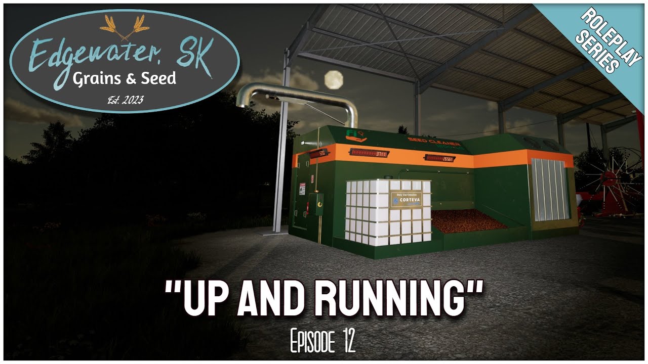 Seed Production Begins! | Edgewater, SK | Farming Simulator 22 | Episode 12