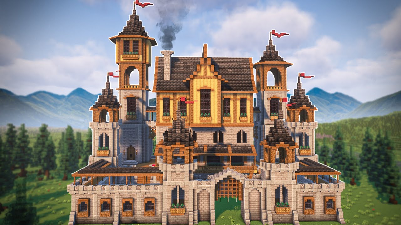 Large Medieval Castle | Minecraft Tutorial