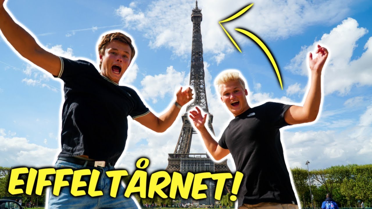TAGER OP I EIFFELTÅRNET I PARIS!