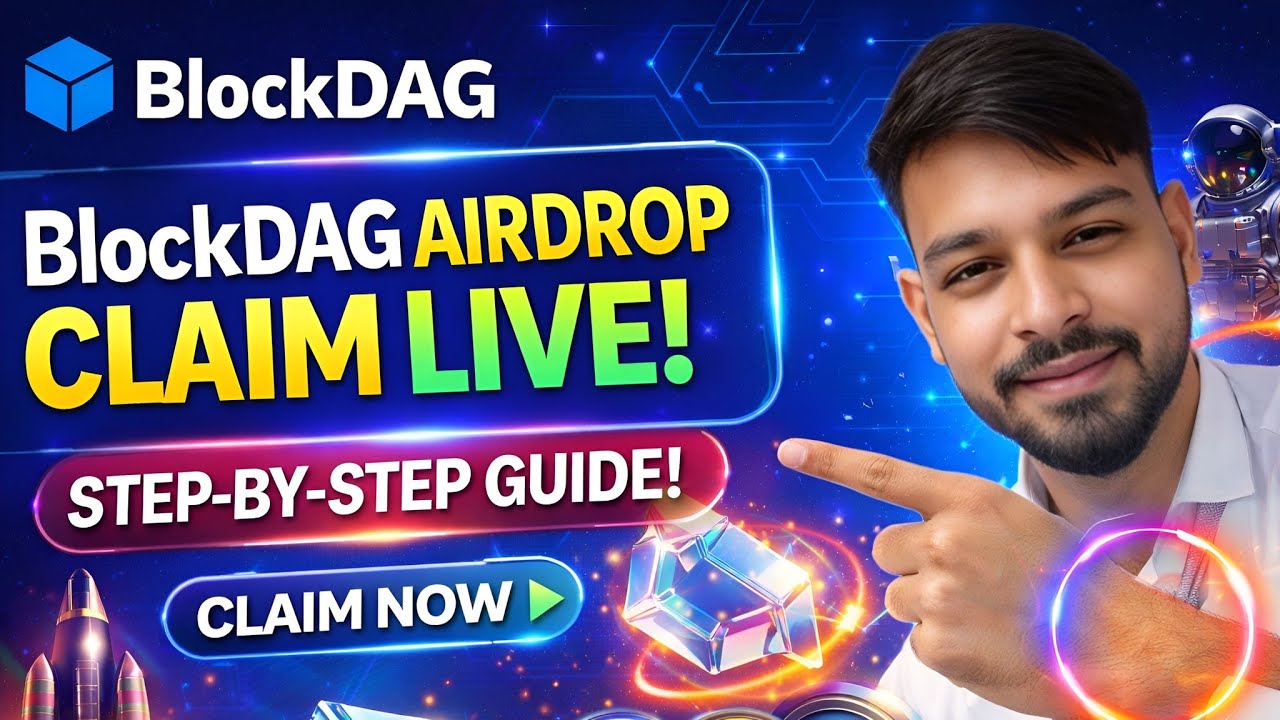 BlockDAG Airdrop Claim Live Now - Trade Your BDAG Token.!