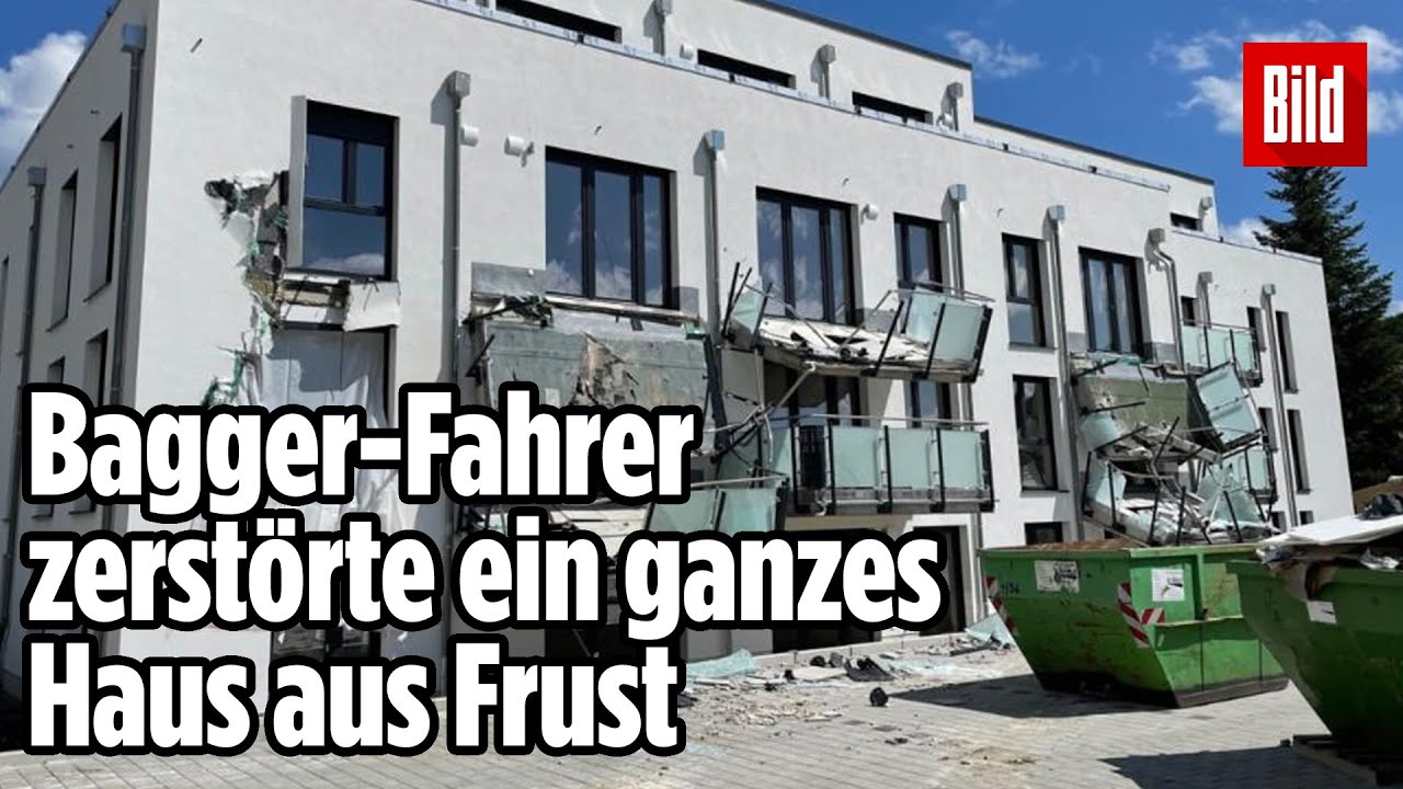 Bagger-Fahrer zerstörte sein Haus: Jetzt spricht der Eigentümer | Blumberg