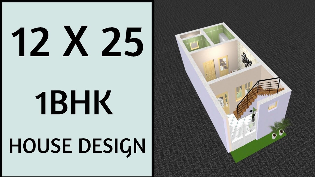 12 By 25 घर का नक्शा ll 12 X 25 House Plan ll 300 Sqft Ghar Ka Naksha ll 30 Gaj House Plan
